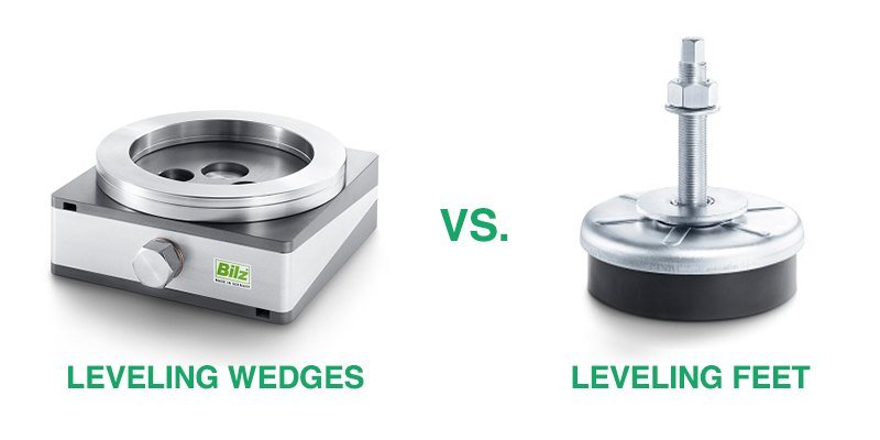 Leveling Wedges vs Leveling Feet